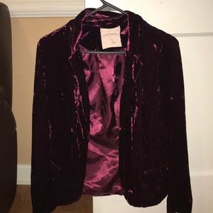 Velvet jacket